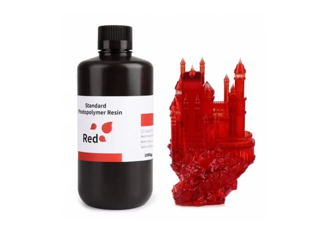 Standard Resin 1kg - Clear Red