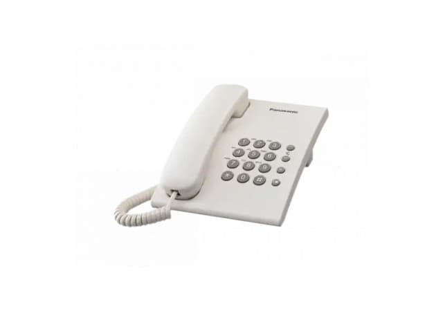 Stoni telefon Panasonic KX-TS500FXW Beli