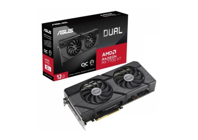 SVGA ASUS Radeon RX7700XT OC 12GB GDDR6, DUAL-RX7700XT-O12G