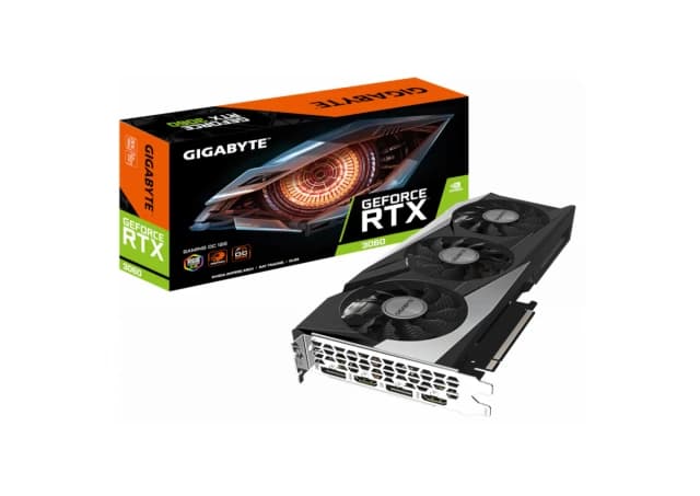 SVGA PCIE GIGABYTE GV-N3060GAMING-12GD  GDDR6 192bit 