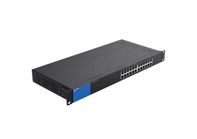 Neupravljiv Gigabit 24-port PoE+ switch, 12xPoE+, 120W LINKSYS LGS124P-EU