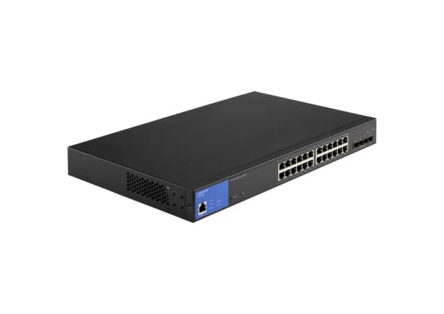 24-portni upravljivi gigabitni PoE+, 4x SFP/SFP+ svic, 410W LINKSYS LGS328MPC-EU