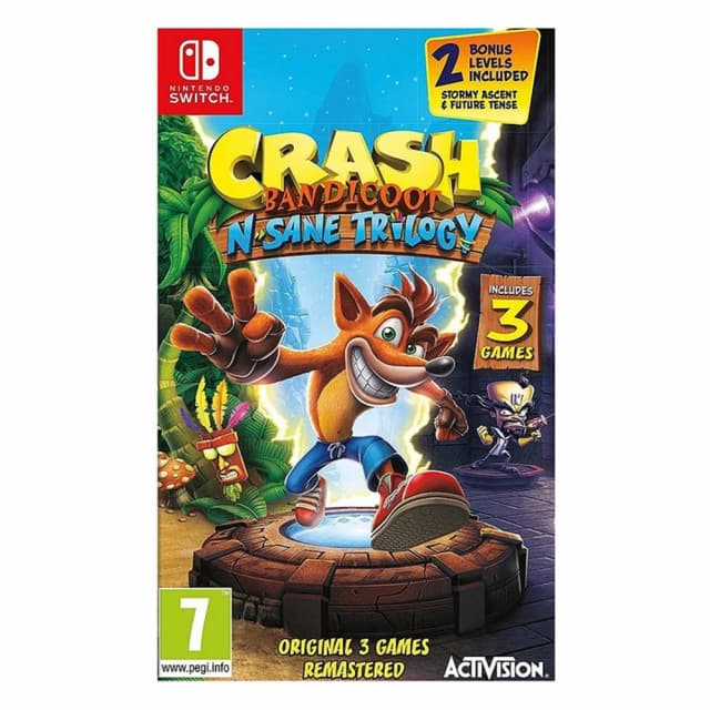 Switch Crash Bandicoot N. Sane Trilogy