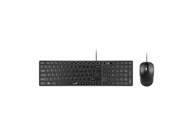 Tastatura + miš Genius Slimstar C126 USB US