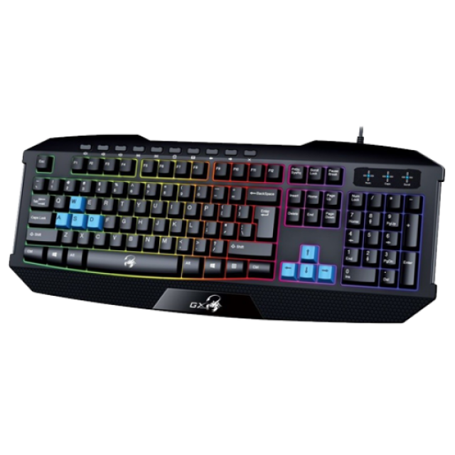 GENIUS K215 Scorpion Gaming USB YU crna tastatura