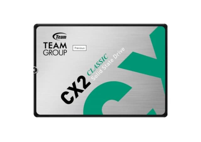 TeamGroup 2.5 512GB SSD SATA3 CX2 7mm 530/470 MB/s T253X6512G0C101