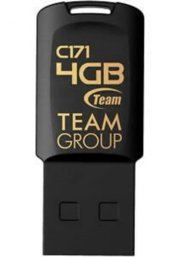 TeamGroup 4GB C171 USB 2.0 BLACK TC1714GB01 40128