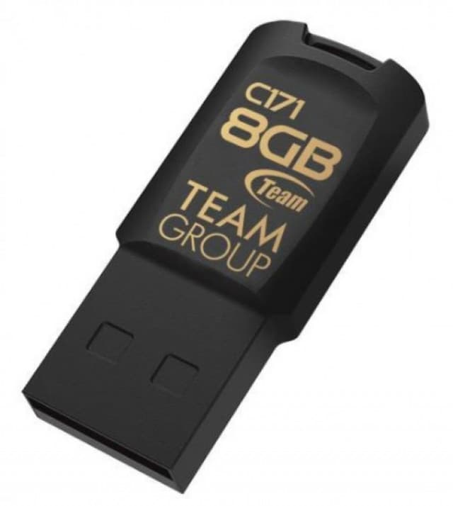 TeamGroup 8GB C171 USB 2.0 BLACK TC1718GB01 39132