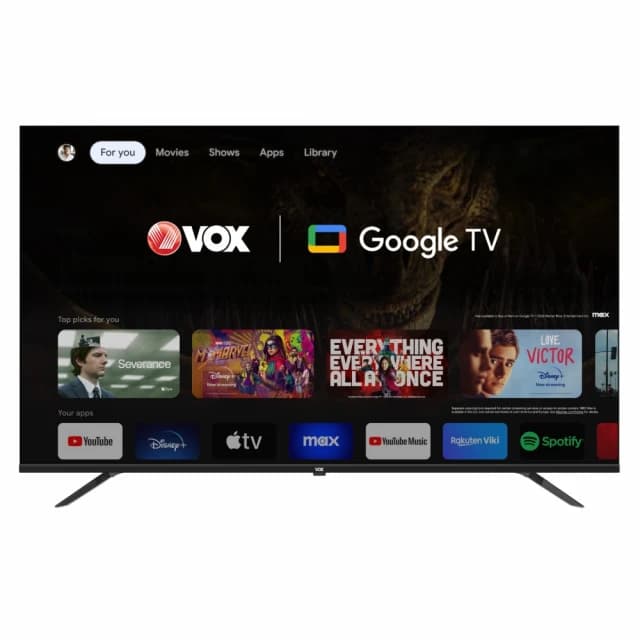 Televizor Vox 55GOU080B Smart, LED, 4K UHD, 55"(140cm), DVB-T2/C/S2