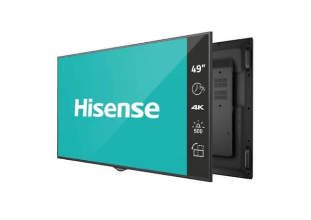 TV HISENSE 49 inca 49BM66AE 4K UHD 500 nita Digital Signage Display - 24/7 Operation