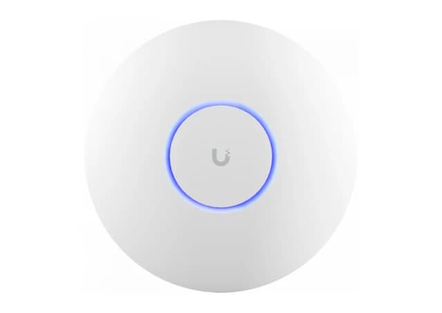 UBIQUITI U7-PRO Ceiling-mount WiFi 7 AP with 6 GHz support, 2.5 GbE uplink, and 9.3 Gbps over-the-air speed, 140 m² (1,500 ft²) coverage