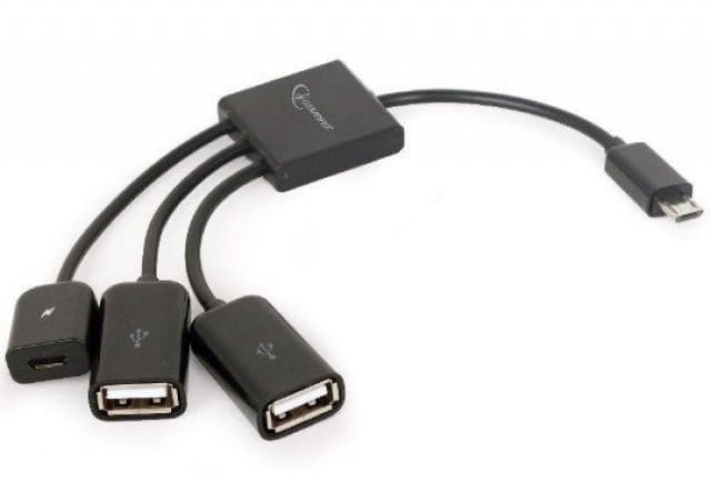 UHB-OTG-02 Gembird OTG HUB 2xUSB na microUSB 16639