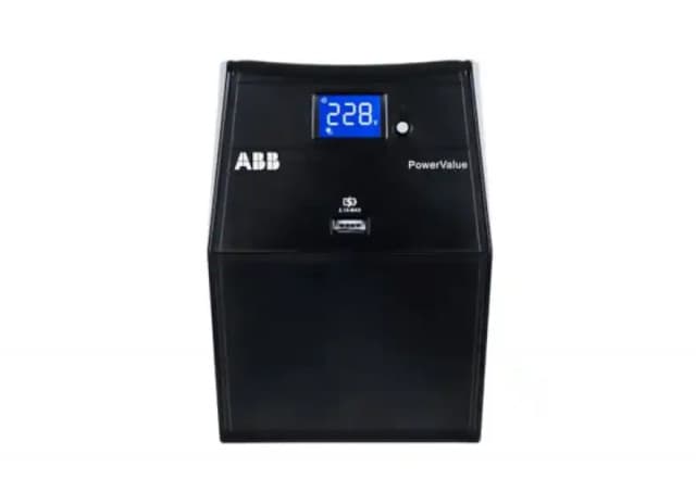 UPS ABB PowerValue 11LI Up 2000VA 1200W/Simulated Sine Wave/6 x IEC 320 C13 USB i RS232