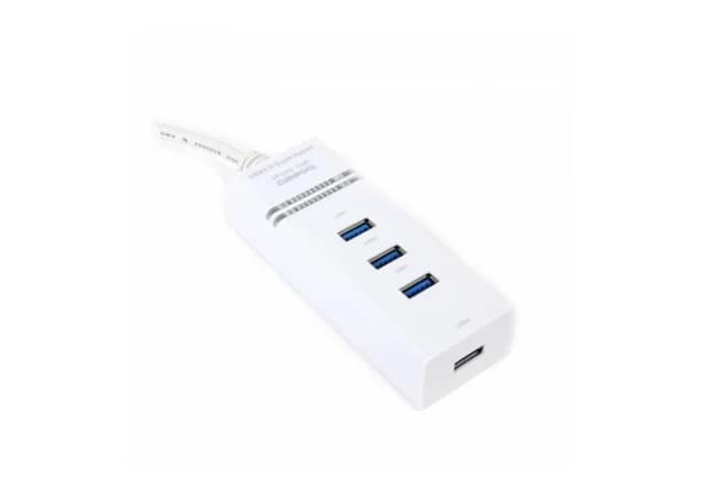 USB HUB Omega OUH34W beli 3.0