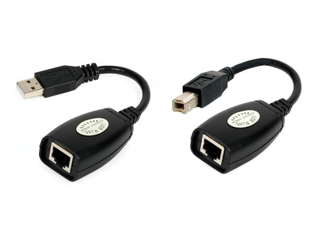 USB extender UEX-050 do 50m + printer port    56-011