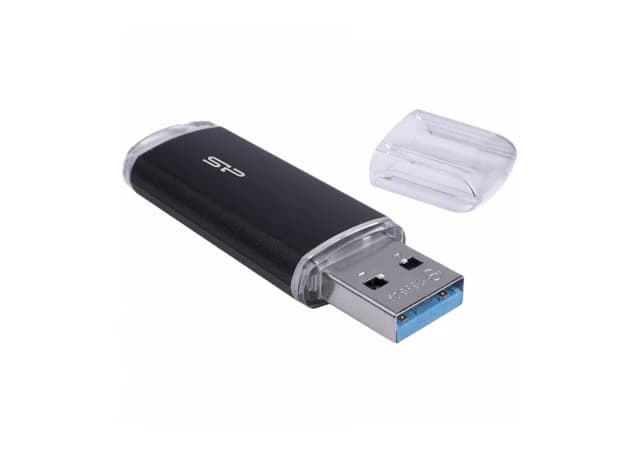 USB Flash Silicon-Power Blaze B02 32GB USB 3.2 Gen 1 Type-A Black, EAN: 4713436128946