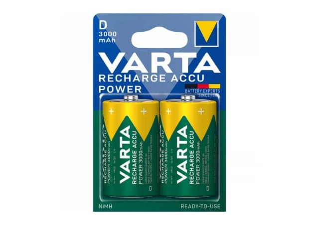 VARTA-56720B Tip D HR20 Punjiva NiMH baterija 1,2V 3000mAh PAK2