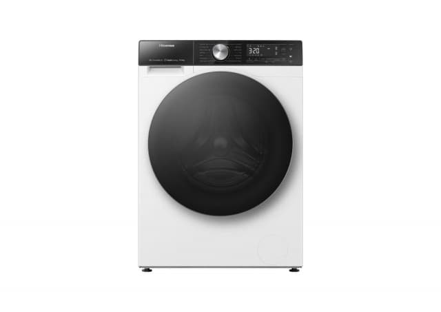 Veš mašine Hisense  Kapacitet 105 kg LED ekran 1400 obrtaja Durable Inverter motor A energetski razred Auto Dosing Auto Wash Steam Wash WiFi konekcija Drum Clean dubina 59 cm WF 5S1045 BW