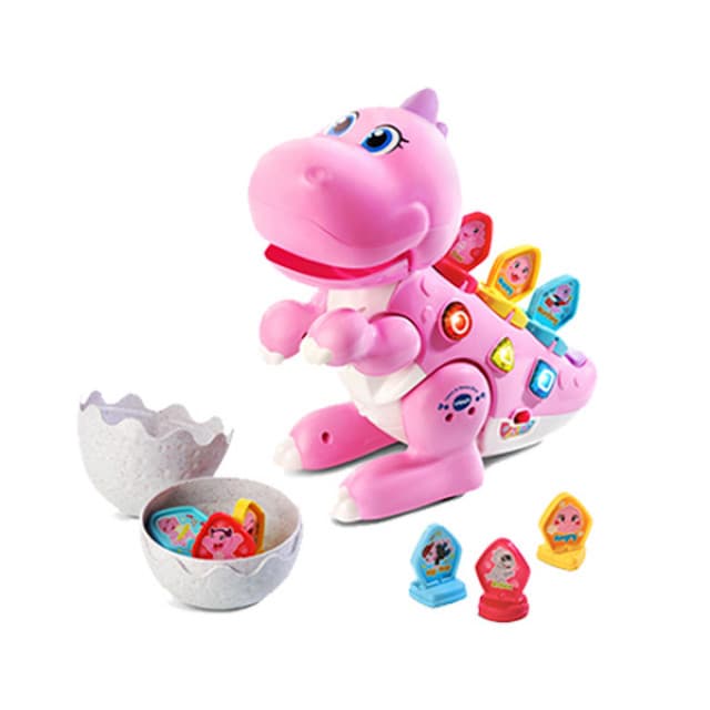 Vtech Interaktivni Dino za učenje- pink