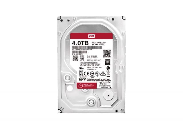 WD 4TB 3.5" SATA III 256MB 7.200 WD4003FFBX Red Pro hard disk