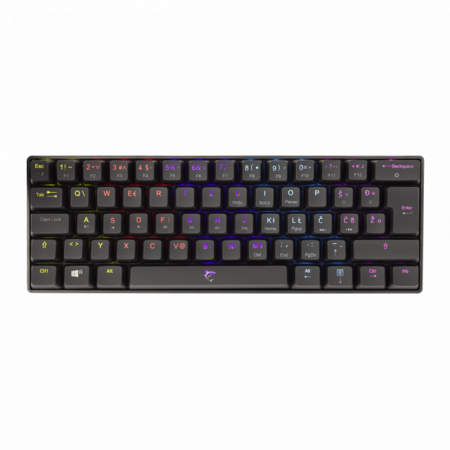 Mehanička tastatura WS GK 2022 SHINOBI, Black SR,