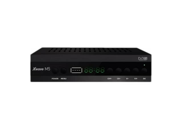 Xvawe DVB-T2 Set Top Box M5, LED/SCART/HDMI/RF/USB, media player, metalno ku&#263;i&#353;te