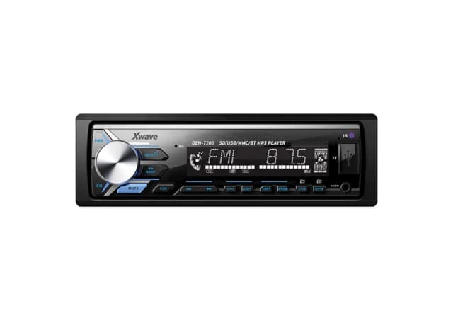 Xwave DEH-7200 Auto MP3 plejer,FM,Bluetooth,USB,SD/MMC,AUX,RDS,4x40W