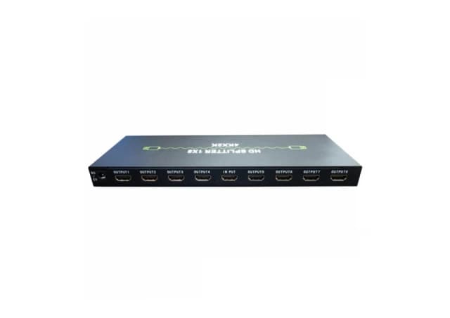 Xwave HDMI spliter 1x In na 8x Out 4Kx2K Active,1-in 8-out