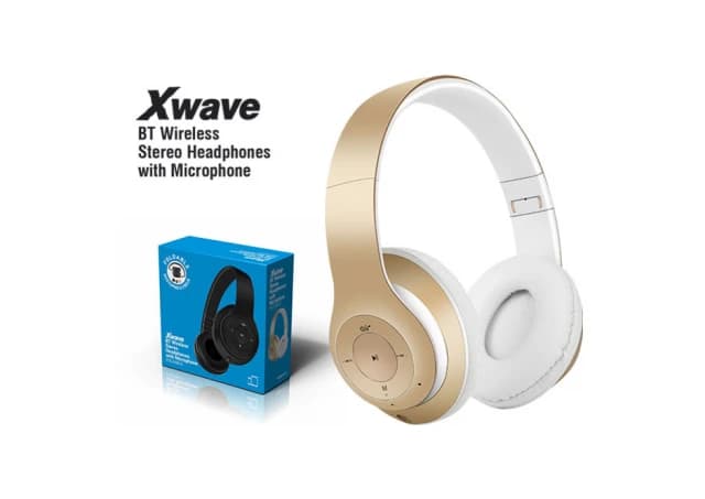 Xwave MX350 gold Bluetooth slušalice stereo sa mikrofonom v4.2/FM/microSD