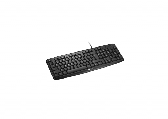 Tastatura Canyon KB-1 - USB, AD, crna, CNE-CKEY01-AD