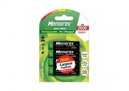 Memorex MEA1167 Baterije R6AA 2600mAh bl.4 Memorex MEA1167 Baterije R6AA 2600mAh bl.4