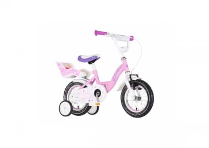 Bicikl visitor lovely little princess 12" roze Bicikl visitor lovely little princess 12" roze