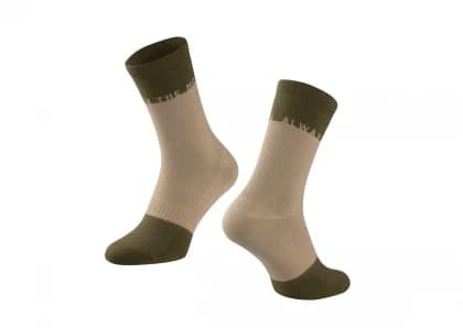 Čarape FORCE MOVE, braon-zelena L-XL/42-46 Čarape FORCE MOVE, braon-zelena L-XL/42-46