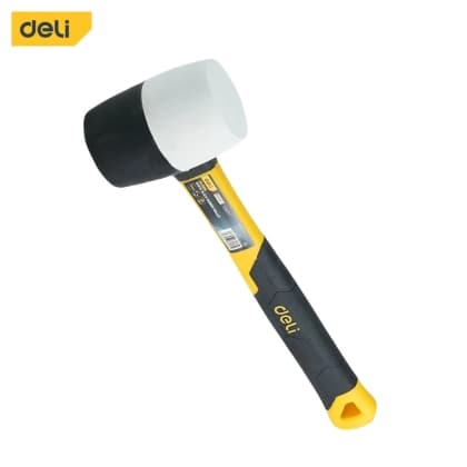 Čekić gumeni DELI crno - beli 16oz/450g EDL5816 Čekić gumeni DELI crno - beli 16oz/450g EDL5816