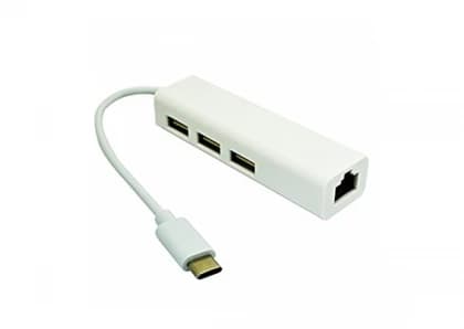E-Green USB 3.1 tip C - HUB (3 port USB 2.0 + 1port fast ethernet) E-Green USB 3.1 tip C - HUB (3 port USB 2.0 + 1port fast ethernet)