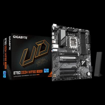 Gigabyte LGA1700, Intel B760 Express Chipset, 4x DDR5, Rear USB-C 20Gb/s, DP, HDMI Gigabyte LGA1700, Intel B760 Express Chipset, 4x DDR5, Rear USB-C 20Gb/s, DP, HDMI
