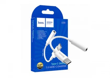 hoco. Adapter za slušalice, USB tip C na 3.5 mm - LS30 hoco. Adapter za slušalice, USB tip C na 3.5 mm - LS30