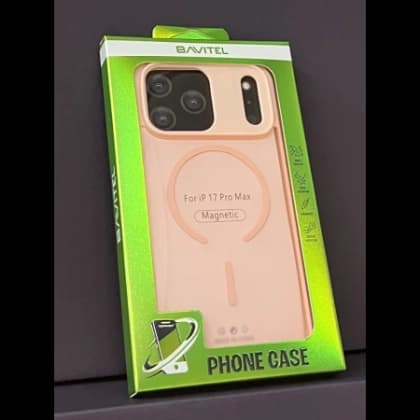 iPhone 17 Pro Max Bavitel MagSafe pink iPhone 17 Pro Max Bavitel MagSafe pink