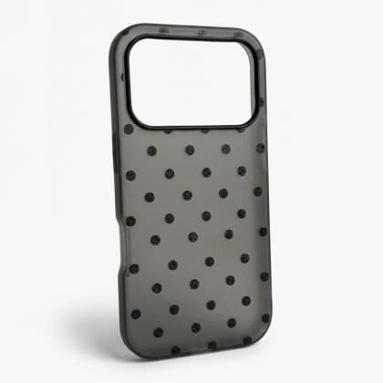 Maska Candy Dots za iPhone 17 Pro crna Maska Candy Dots za iPhone 17 Pro crna
