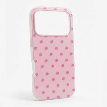 Maska Candy Dots za iPhone 17 Pro pink Maska Candy Dots za iPhone 17 Pro pink