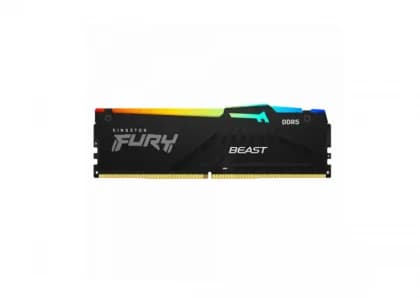 KINGSTON DIMM DDR5 32GB 5200MT/s KF552C40BBA-32 Fury Beast RGB Black XMP KINGSTON DIMM DDR5 32GB 5200MT/s KF552C40BBA-32 Fury Beast RGB Black XMP