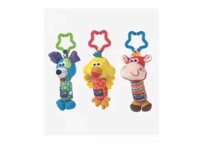 PLAYGRO IGRAČKA ZA KOLICA VESELI TRIO PLAYGRO IGRAČKA ZA KOLICA VESELI TRIO