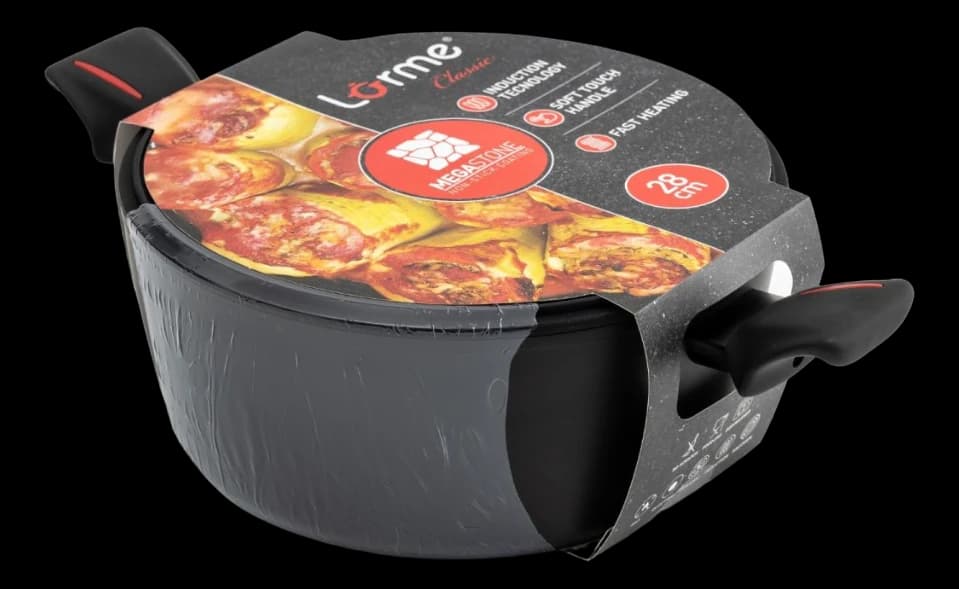 LORME-CLASSIC-SERPA+SIL.POKL.MEGAST. 28x12cm 6L LORME-CLASSIC-SERPA+SIL.POKL.MEGAST. 28x12cm 6L