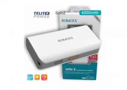 Power Bank Solo 2 ROMOSS 4000mAh Power Bank Solo 2 ROMOSS 4000mAh
