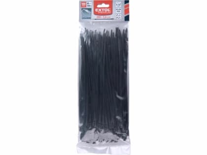 PVC VEZICE 205X3.6MM , 100KOM, CRNE , EP PVC VEZICE 205X3.6MM , 100KOM, CRNE , EP