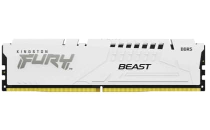 RAM DDR5 16GB 6400MT/s Kingston FURY BEAST White KF564C32BWE-16 w/Heatsink RAM DDR5 16GB 6400MT/s Kingston FURY BEAST White KF564C32BWE-16 w/Heatsink