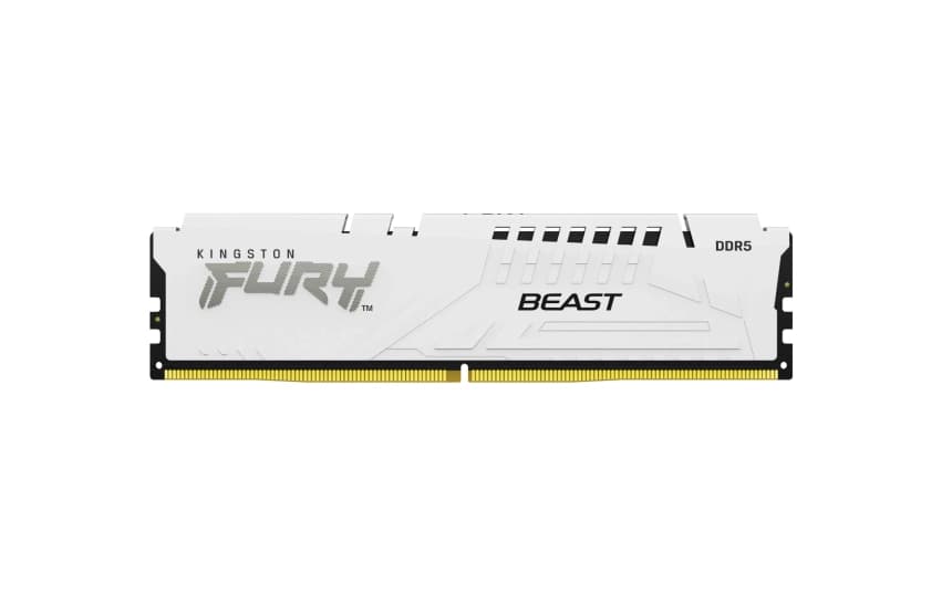 RAM DIMM DDR5 16GB 6000MT/s Kingston Fury Beast White KF560C36BWE2-16 w/Heatsink 1 RAM DIMM DDR5 16GB 6000MT/s Kingston Fury Beast White KF560C36BWE2-16 w/Heatsink 1