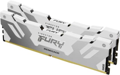 RAM DIMM DDR5 32GB (2x16GB) 6400MHz Kingston FURY Renegade White KF564C32RWK2-32 RAM DIMM DDR5 32GB (2x16GB) 6400MHz Kingston FURY Renegade White KF564C32RWK2-32