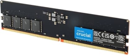 RAM DIMM DDR5 32GB Crucial 5600MHz CL46 CT32G56C46U5 RAM DIMM DDR5 32GB Crucial 5600MHz CL46 CT32G56C46U5