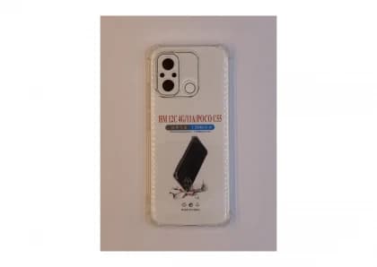 Redmi 12C transparent sa ojačanim ivicama Redmi 12C transparent sa ojačanim ivicama